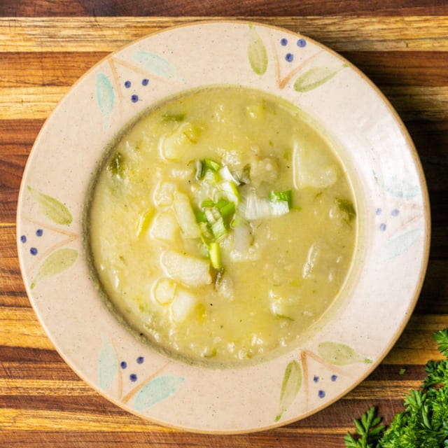 Potato Leak Soup.