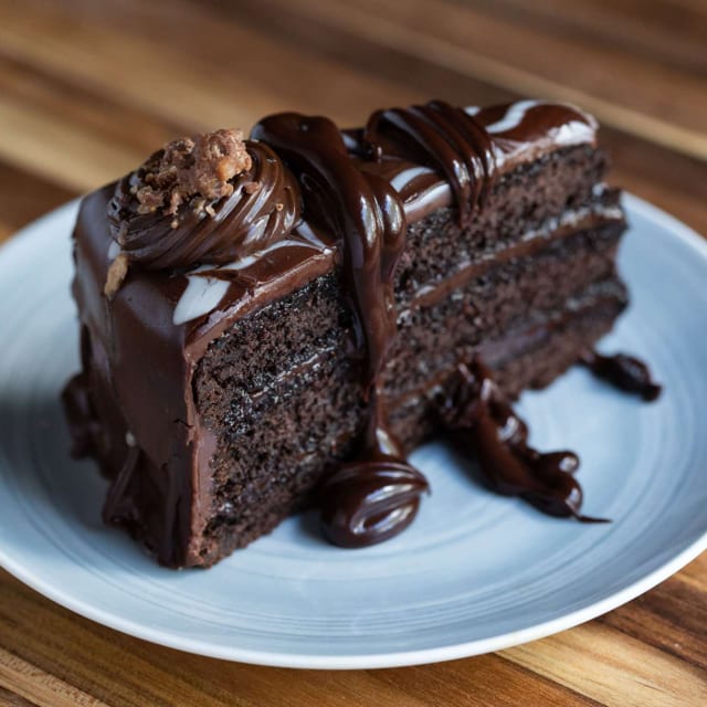 Chocolate Ganache Cake.