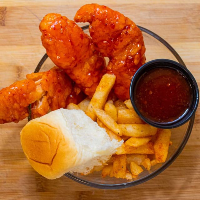 Thai Chili Chicken Tenders Basket.